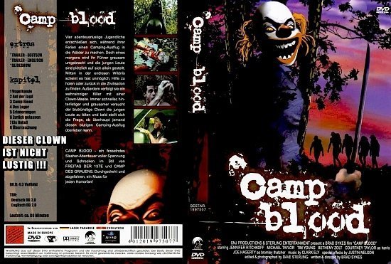 dvd cover Camp Blood (2000) R2 German