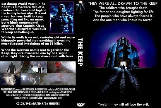 dvd cover The Keep