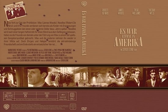 dvd cover Es war einmal in Amerika (Gangster Collection) (1984) R2 German