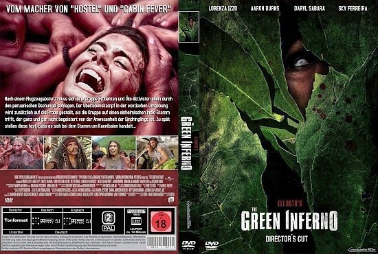 dvd cover The Green Inferno R2 GERMAN