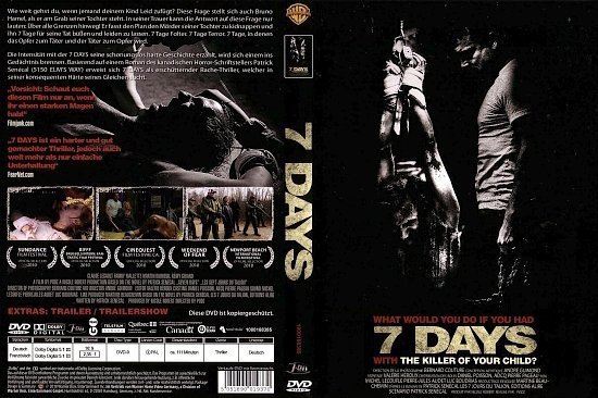 dvd cover 7 Days (2010) R2 GERMAN
