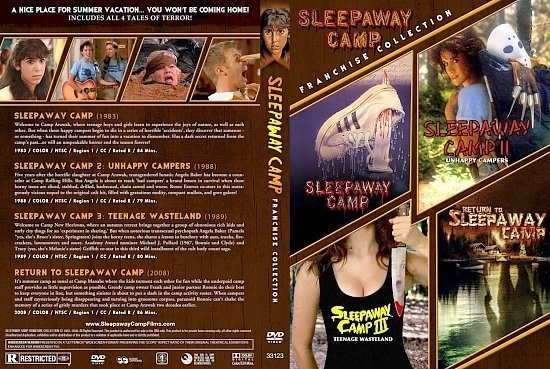 dvd cover Sleepaway Camp Franchise Collection