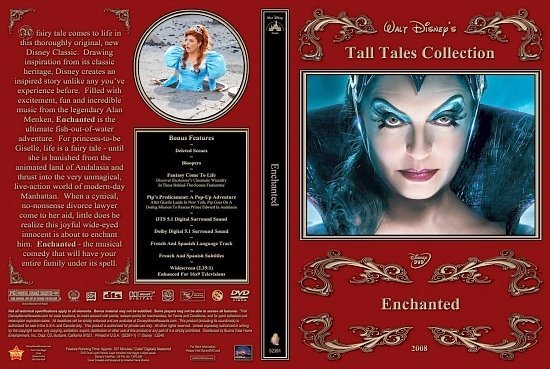 dvd cover Enchanted RW