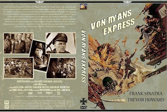 dvd cover Colonel von Ryans ExpreÃŸ (1965) R2 German