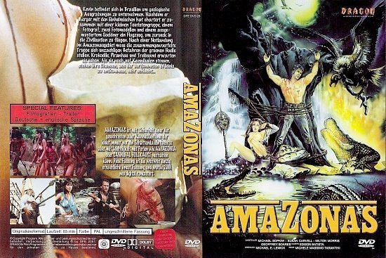 dvd cover Amazonas (1985) R2 German