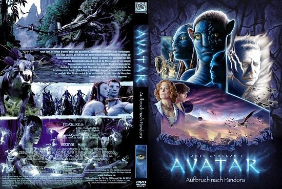 dvd cover Avatar (2009) R2 German