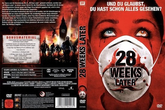 dvd cover 28 Weeks later (2007) R2 German