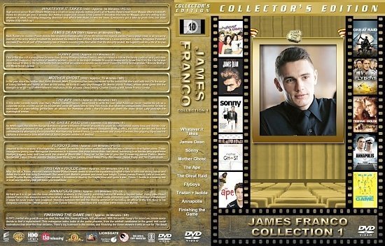 dvd cover James Franco Collection