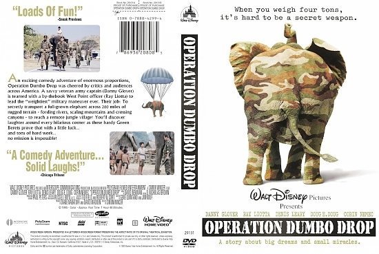 dvd cover Operation Dumbo Drop