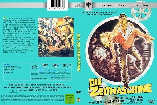 dvd cover Die Zeitmaschine (1960) R2 German