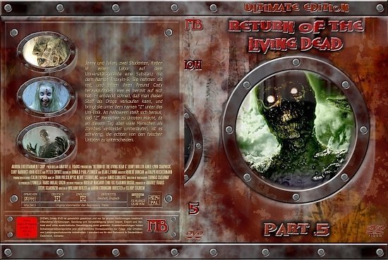 dvd cover Return of the living Dead 5: Rave to the Grave (2005) R2 German