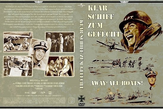 dvd cover Klar Schiff zum Gefecht (1956) R2 German