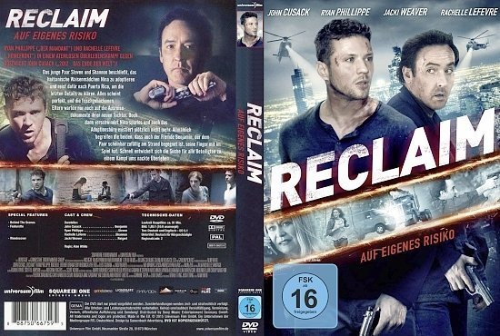 dvd cover Reclaim: Auf eigenes Risiko R2 GERMAN