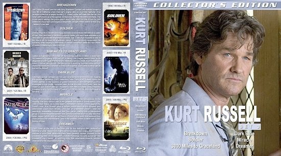dvd cover Kurt Russell Collection Set 3