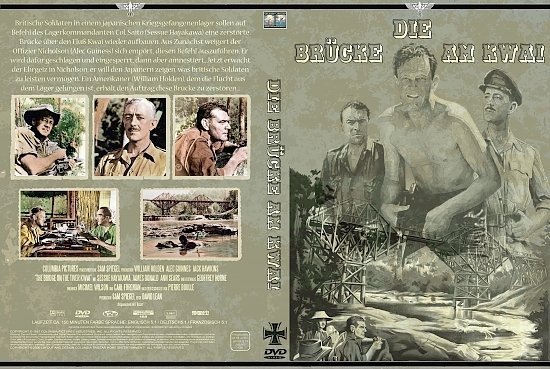 dvd cover Die BrÃ¼cke am Kwai (1957) R2 German