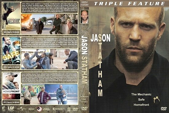 dvd cover Jason Statham Triple Feature