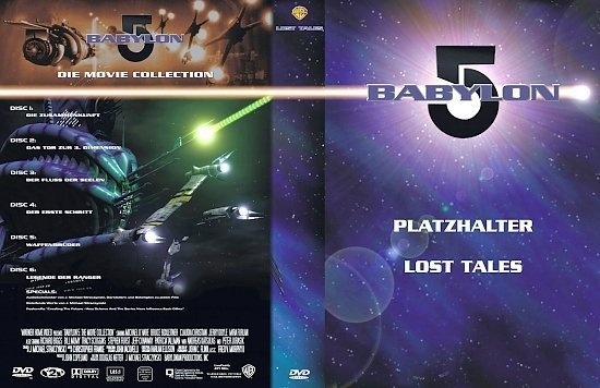 dvd cover Babylon 5: Die Filme (1998) R2 German