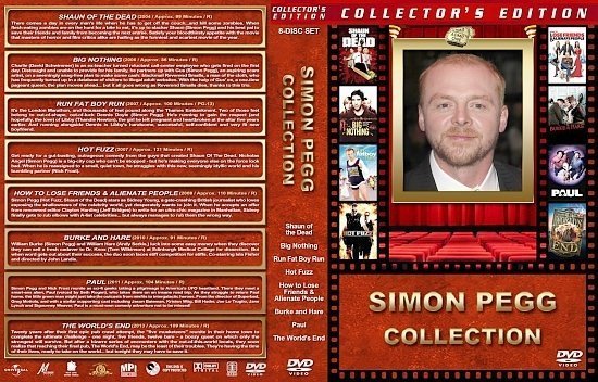 dvd cover Simon Pegg Collection