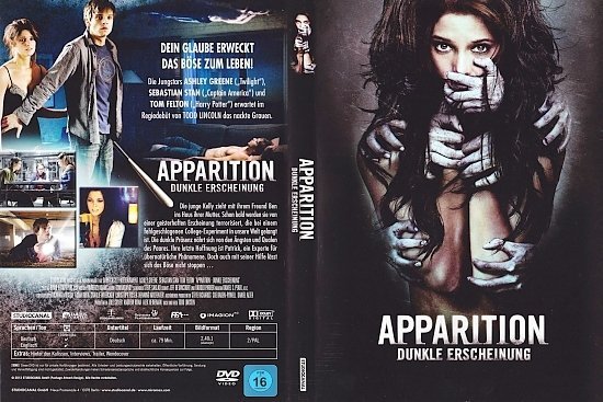 dvd cover Apparition: Dunkle Erscheinung R2 GERMAN