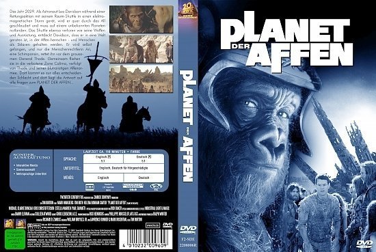 dvd cover Planet der Affen (2001) R2 German
