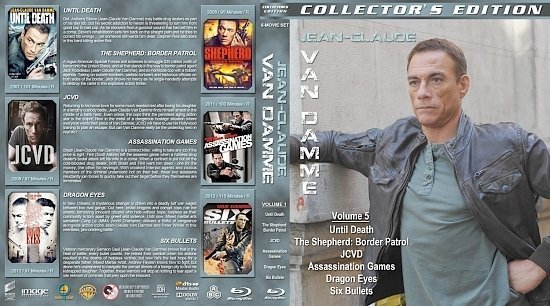 dvd cover Jean Claude Van Damme Collection Volume 5