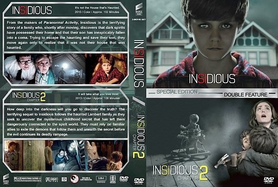 dvd cover Insidious Double Feature