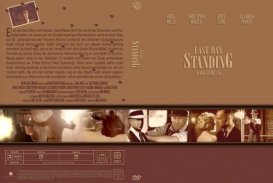 dvd cover Last Man Standing (Gangster Collection) (1997) R2 German