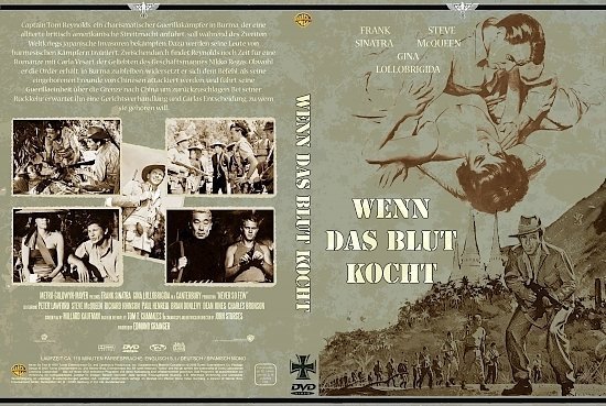 dvd cover Wenn das Blut kocht (1959) R2 German