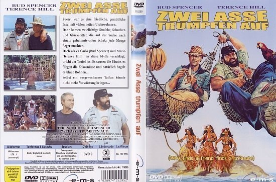 dvd cover Zwei Asse trumpfen auf (Bud Spencer & Terence Hill Collection) (1981) R2 German