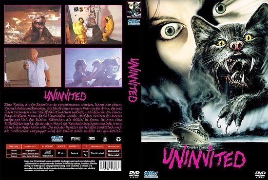 dvd cover Uninvited (1988) R2 GERMAN