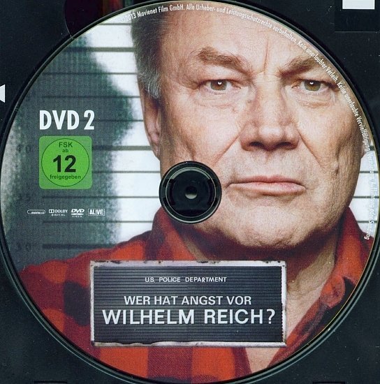 dvd cover Der Fall Wilhelm Reich R2 German Label
