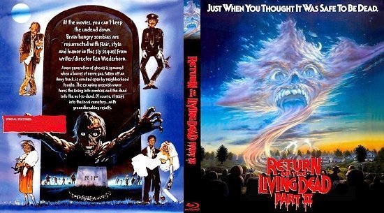 dvd cover Return Of The Living Dead Part II