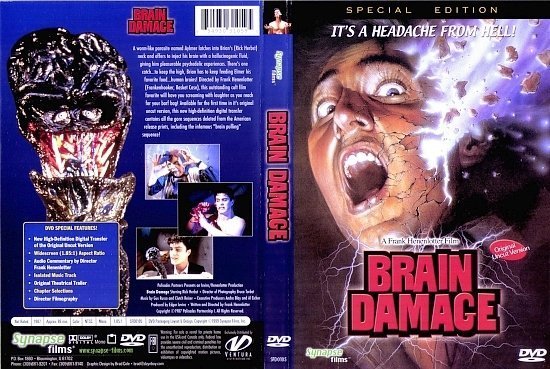 dvd cover Elmer: Brain Damage (1988) R2 German