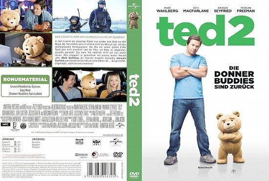 dvd cover Ted 2 R2 GERMAN