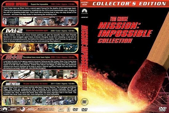 dvd cover Mission Impossible Collection