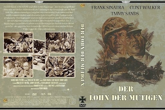 dvd cover Der Lohn der Mutigen (1965) R2 German