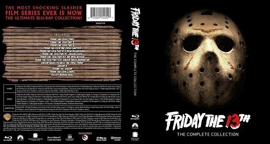 dvd cover Friday The 13th: The Complete Collection