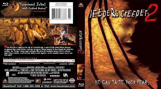 dvd cover Jeepers Creepers 2