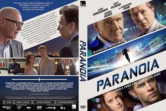 dvd cover Paranoia