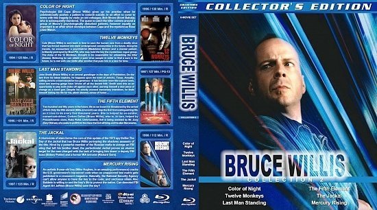 dvd cover Bruce Willis Collection 2