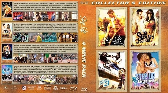 dvd cover Step Up Collection