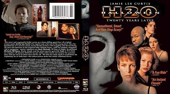 dvd cover Halloween H20