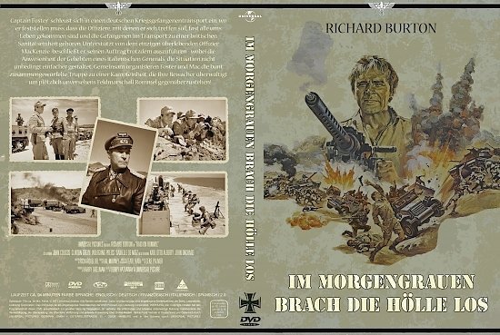 dvd cover Im Morgengrauen brach die HÃ¶lle los (1971) R2 German