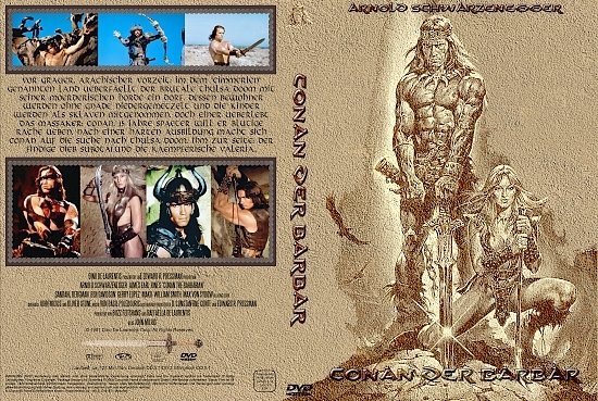 dvd cover Conan der Barbar (1982) R2 German