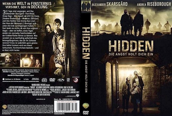 dvd cover Hidden: Die Angst holt Dich ein R2 GERMAN