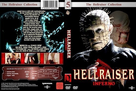 dvd cover Hellraiser 5: Inferno (2000) R2 German
