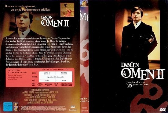dvd cover Damien: Omen 2 (1978) R2 German