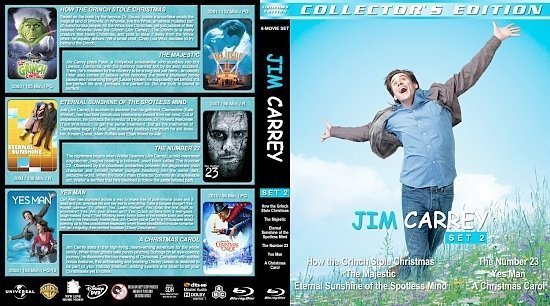dvd cover Jim Carrey Collection Set 2