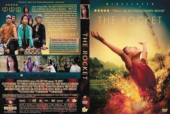 dvd cover The Rocket