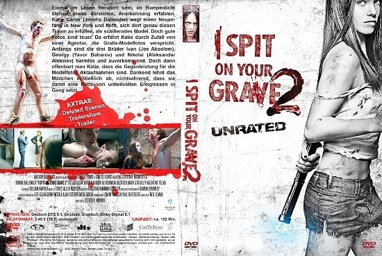 dvd cover I spit on your Grave 2 R2 GERMAN